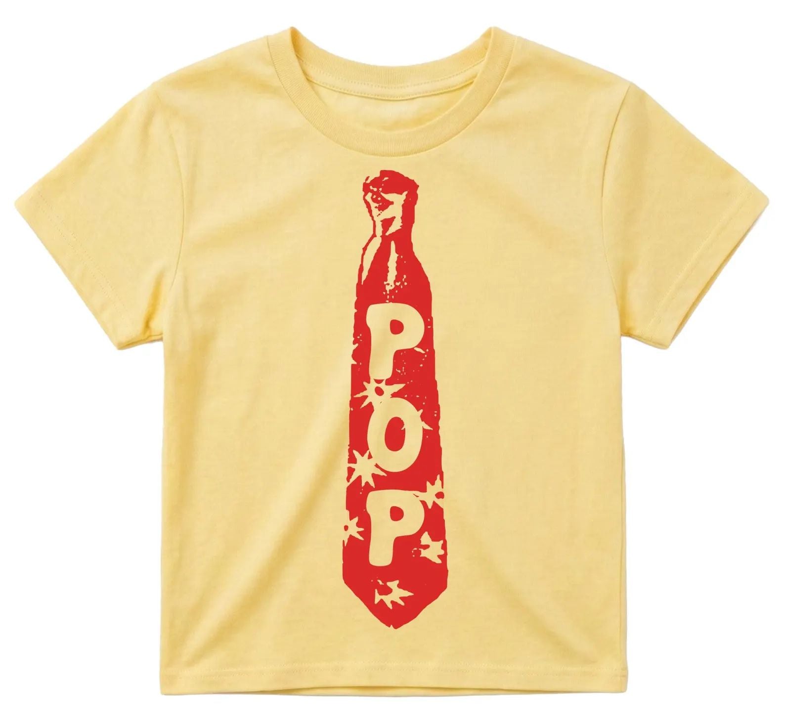 Vintage POP Soda Bottle Graphic T-Shirt | Retro Soft Drink Tee