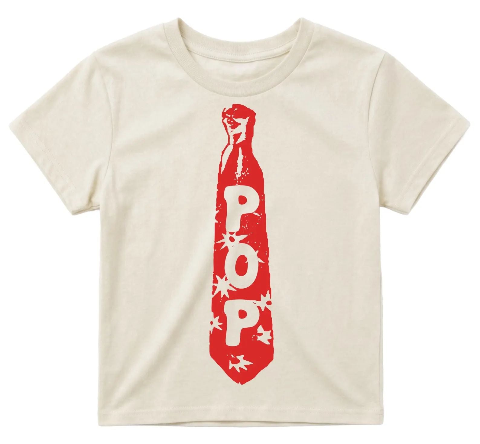 Vintage POP Soda Bottle Graphic T-Shirt | Retro Soft Drink Tee