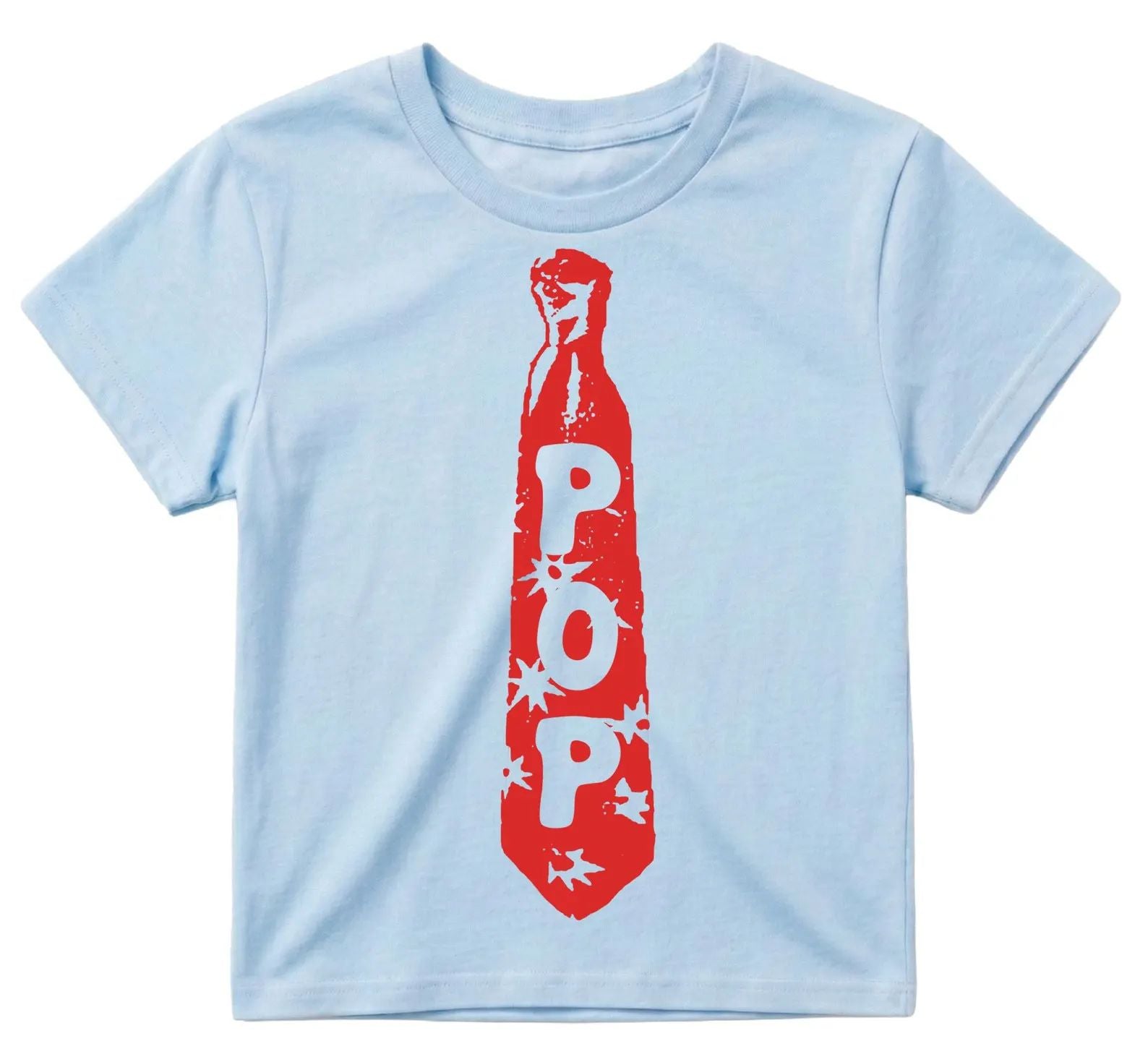 Vintage POP Soda Bottle Graphic T-Shirt | Retro Soft Drink Tee