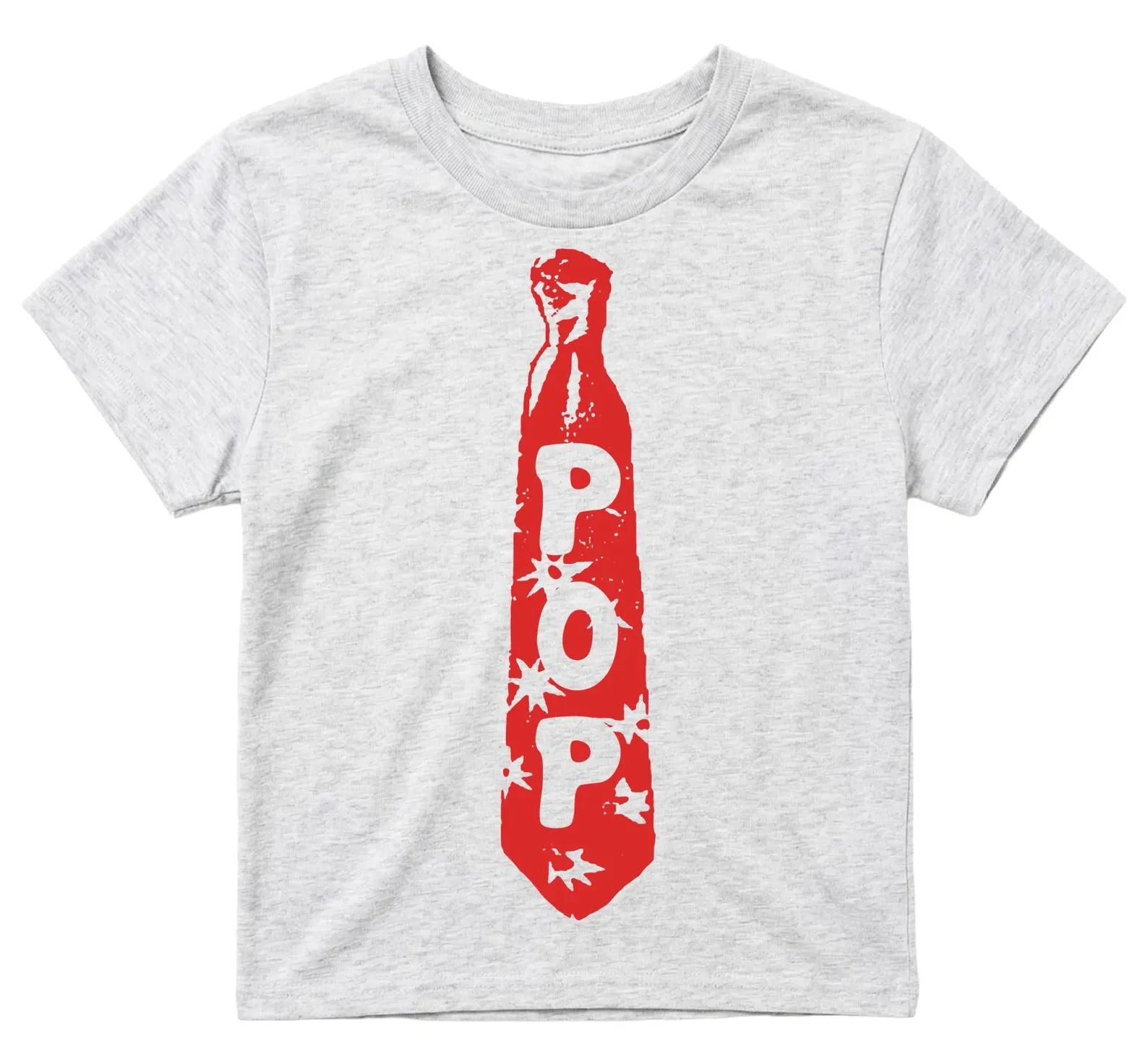 Vintage POP Soda Bottle Graphic T-Shirt | Retro Soft Drink Tee