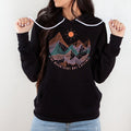 Mountains Are Calling Hoodie, Women’s Mountain Shirts, Cute Hiking Shirt, Camping Hoodie