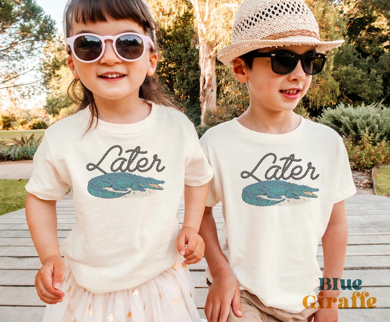 Later Gator Toddler Shirt - Vintage 90s Y2K Baby Tee