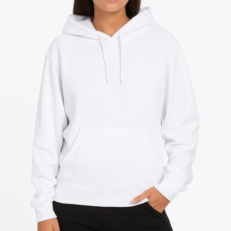 Women’s Cozy Fleece Hoodie | Warm Pullover Sweatshirt with Front Pocket