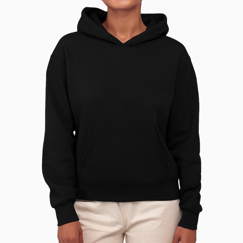 Women’s Cozy Fleece Hoodie | Warm Pullover Sweatshirt with Front Pocket