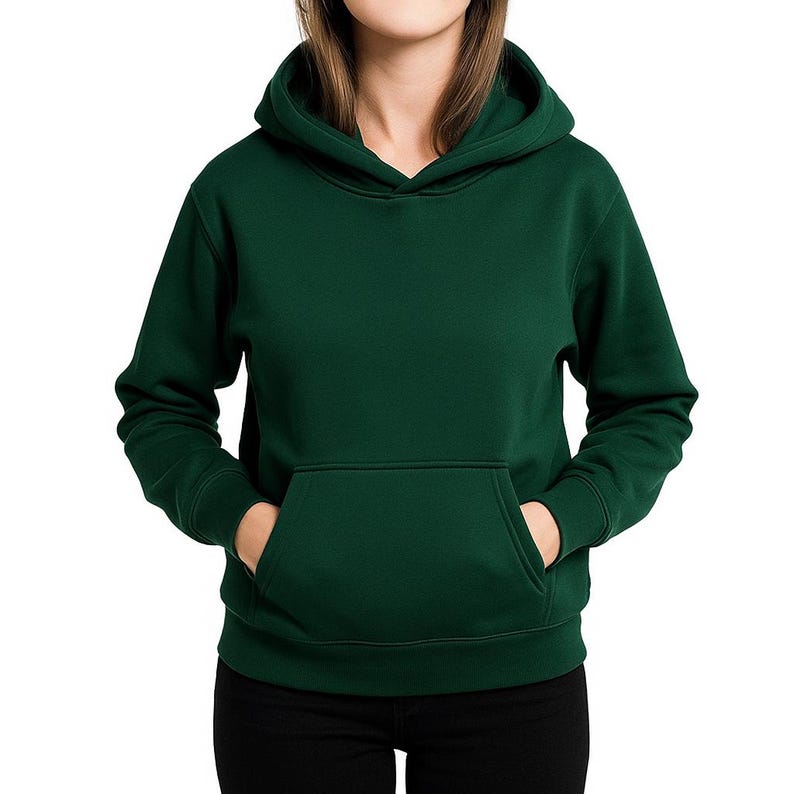 Women’s Cozy Fleece Hoodie | Warm Pullover Sweatshirt with Front Pocket