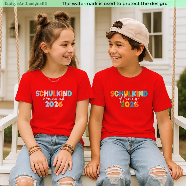 Schoolchild 2026 T-shirts: Schoolchild 2026 Gift, Custom Schoolchild 2026 T Shirt