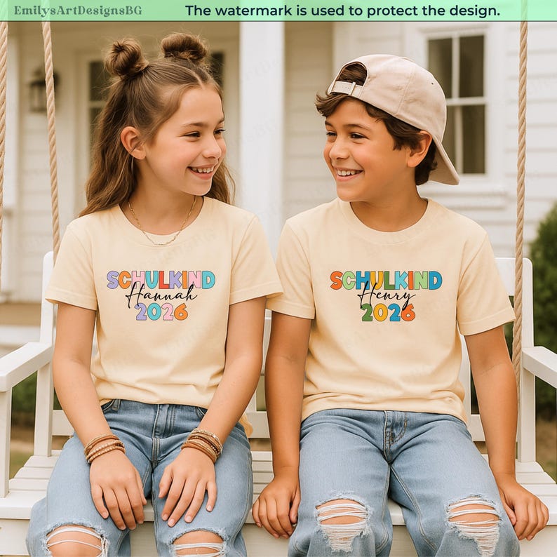 Schoolchild 2026 T-shirts: Schoolchild 2026 Gift, Custom Schoolchild 2026 T Shirt