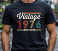 50 Birthday Limited Edition 1976 T-shirt 50th (other years also possible)