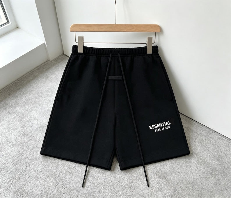 Essential Men's Athletic Shorts, Oversized Fit, Choose One Size Down