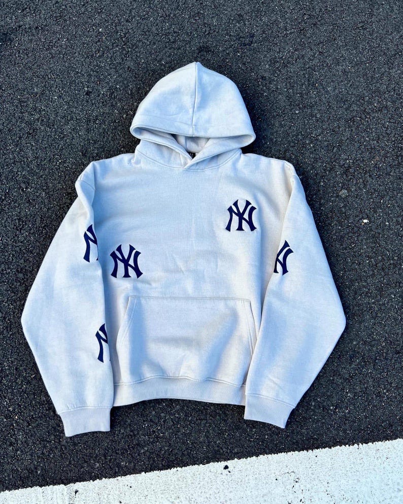 New York 5 Spot Hooded Sweatshirt Hoodie Sweater nyc