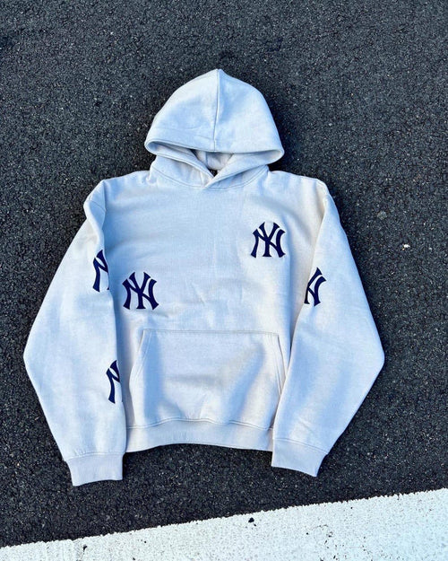 New York 5 Spot Hooded Sweatshirt Hoodie Sweater nyc