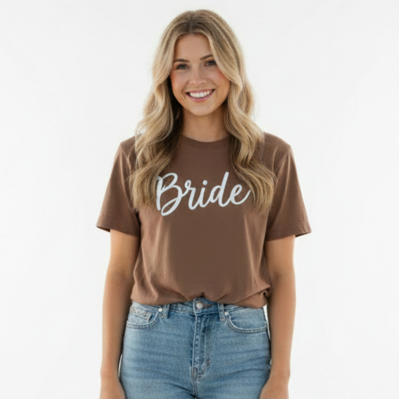 Custom Embroidered Comfort Colors Tshirt, Personalized Embroidered Shirt
